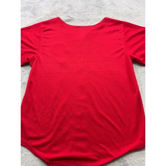 Philadelphia Phillies MLB Baseball Blank Jersey Red Mens Large New With Tags - Picture 3 of 6